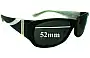Sunglass Fix Replacement Lenses for Oroton  Madrid - 52mm Wide 