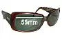 Sunglass Fix Replacement Lenses for Oroton  Roma - 55mm Wide 