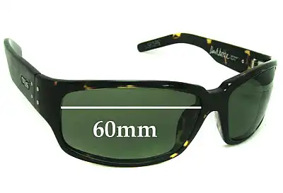 Otis Dark Horse Replacement Lenses 60mm wide 