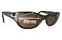 Sunglass Fix Replacement Lenses for Persol 2524-S - 49mm Wide 