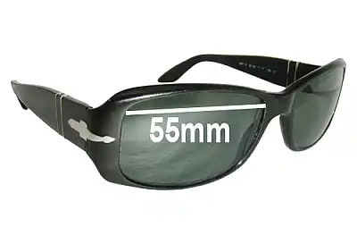 Persol 2861-S Replacement Lenses 55mm wide 