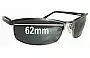 Sunglass Fix Replacement Lenses for Police S8018 - 62mm Wide 