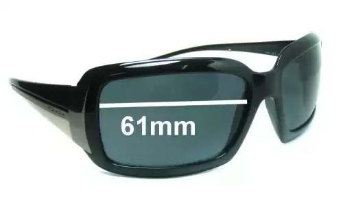 Prada SPR01H & PR01HS Lentilles de Remplacement 61mm wide 