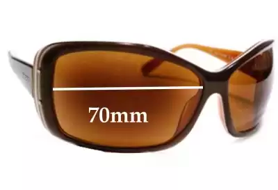 Prada SPR04F Replacement Lenses 70mm wide 