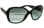 Sunglass Fix Replacement Lenses for Prada SPR04M & PR04MS - 60mm Wide 