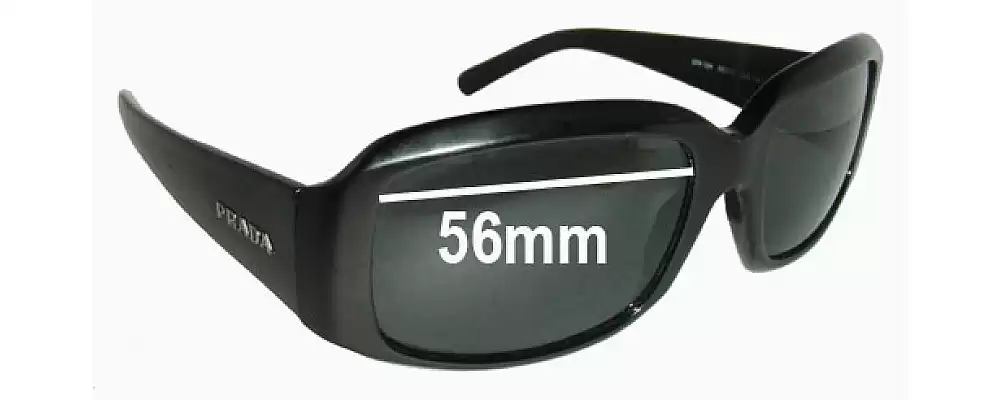 Prada SPR12H 56mm Replacement Lenses by Sunglass Fix™