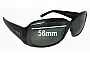Sunglass Fix Lentes de Repuesto para Prada SPR12H - 56mm Wide 