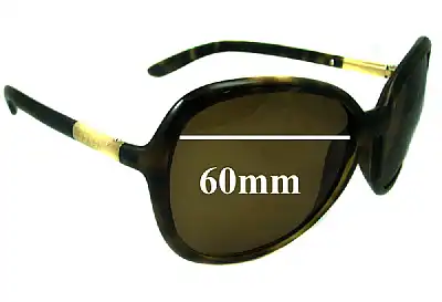 Prada SPR25L Replacement Lenses 60mm wide 