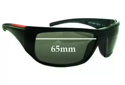 Prada SPS01L Replacement Lenses 65mm wide 