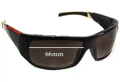 Prada SPS06H Ersatzgläser 66mm wide 