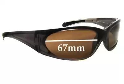 Prada SPS01F Replacement Lenses 67mm wide 