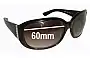 Sunglass Fix Ersatzgläser für Ralph Lauren RA 5018 - 60mm Wide 