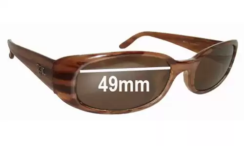 Ray-Ban RB2123 Sidestreet Lentilles de Remplacement 49mm wide 