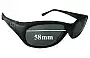 Sunglass Fix Ersatzgläser für Ray-Ban RB2016 Daddy-O - 59mm Wide 