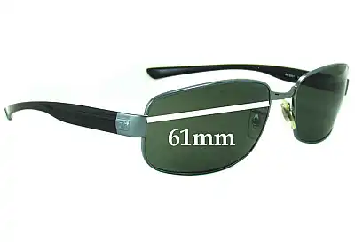 Ray-Ban RB3331 Ersatzgläser 61mm wide 