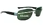 Sunglass Fix Lentes de Repuesto para Ray-Ban RB3331 - 61mm Wide 