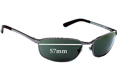Ray-Ban RB3175 Replacement Lenses 57mm wide 
