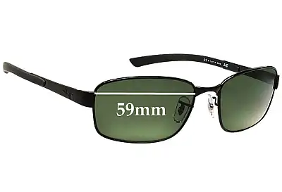 Ray-Ban RB3413 Ersatzgläser 59mm wide 