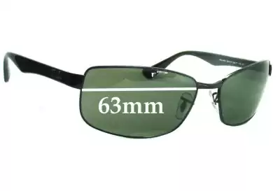 Ray-Ban RB3478 Ersatzlinsen 63mm wide 