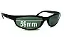 Sunglass Fix Ersatzgläser für Ray-Ban RB4030 - 59mm Wide 