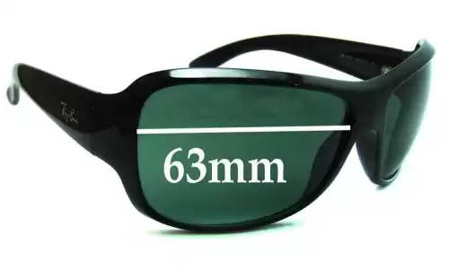 Sunglass Fix Replacement Lenses for Ray-Ban RB4097 - 63mm Wide 