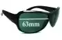 Sunglass Fix Replacement Lenses for Ray-Ban RB4097 - 63mm Wide 