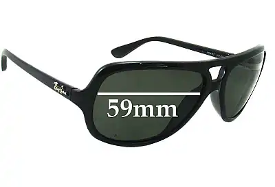 Ray-Ban RB4162 Ersatzgläser 59mm wide 