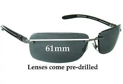 Ray-Ban RB8304 Tech Ersatzgläser 61mm wide 