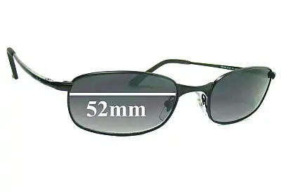 Ray-Ban RB3162 Sleek Replacement Lenses 52mm wide 