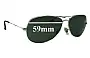 Sunglass Fix Replacement Lenses for Ray-Ban RB3362 Cockpit - 59mm Wide 
