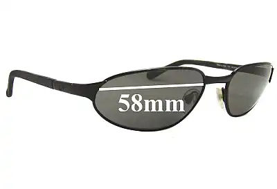 Ray-Ban RAM1551AA Replacement Lenses 58mm wide 