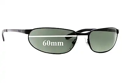 Ray-Ban RB3176 Flight Ersatzgläser 60mm wide 