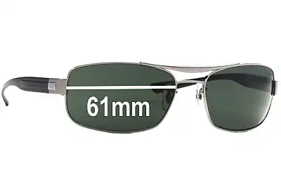 Ray-Ban RB3302 Ersatzgläser 61mm wide 