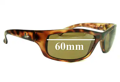 Ray-Ban RB4026 Shot Square Ersatzgläser 60mm wide 