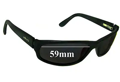 Revo Unknown Model Lentes de Repuesto 59mm wide 