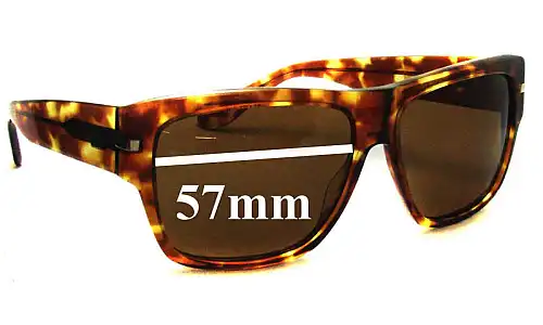 Sunglass Fix Replacement Lenses for Sabre No Control - 57mm Wide 