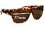 Sunglass Fix Replacement Lenses for Sabre No Control - 57mm Wide 