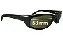 Sunglass Fix Replacement Lenses for Serengeti Bromo - 58mm Wide 