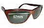 Sunglass Fix Replacement Lenses for Ski Optics Royal - 57mm Wide 