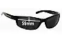 Sunglass Fix Replacement Lenses for Spotters Hazard - 59mm Wide 
