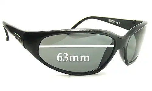 Sunglass Fix Replacement Lenses for Stop Stop No 1 - 63mm Wide Sunglass Fix Replacement Lenses for Stop Stop No 1 - 63mm Wide