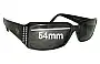 Sunglass Fix Replacement Lenses for Versace MOD 4041 - 54mm Wide 