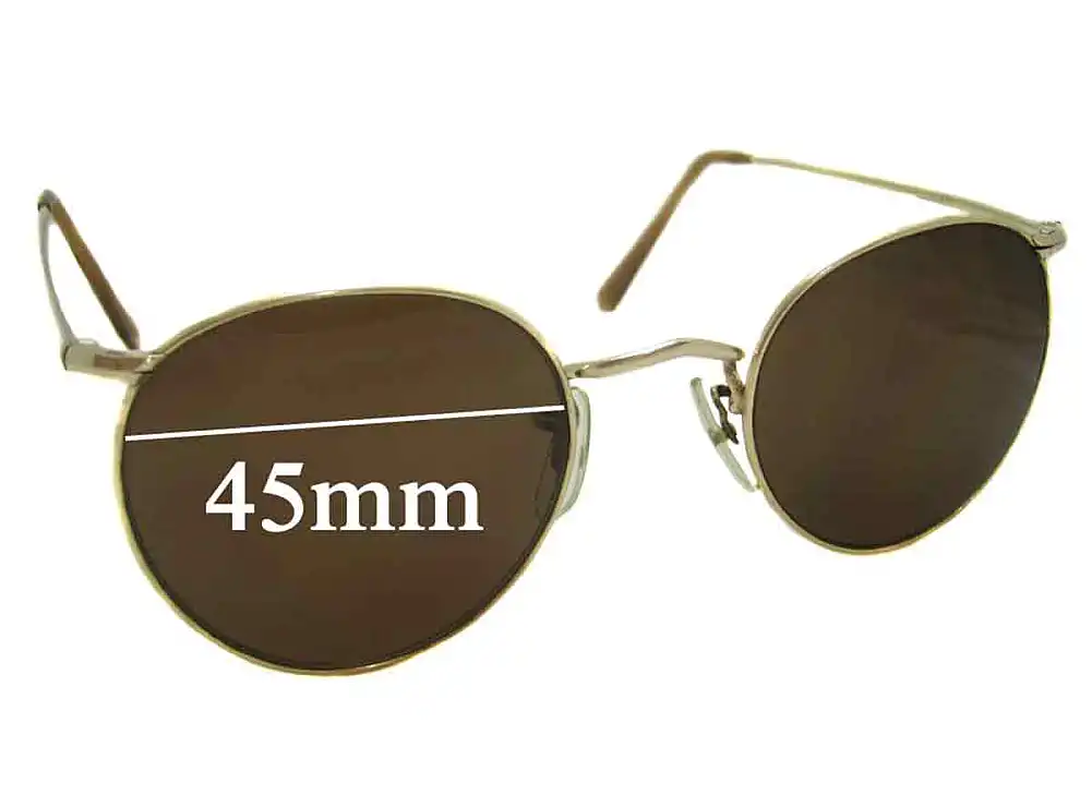Sunglass Fix Verres de Remplacement pour Algha 20 Vintage - 45mm Wide