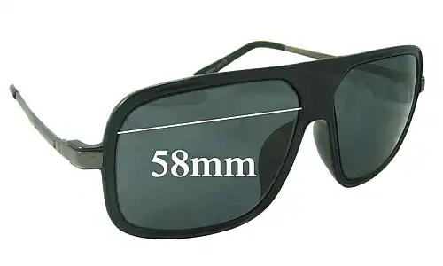 Sunglass Fix Replacement Lenses for Anne Klein AK2215 - 58mm Wide Sunglass Fix Replacement Lenses for Anne Klein AK2215 - 58mm Wide