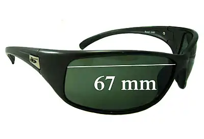 Bolle Recoil Ersatzgläser 67mm wide 