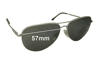 Bvlgari 547 Replacement Lenses 57mm wide 