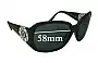 Sunglass Fix Verres de Remplacement pour Bvlgari 8008-B - 58mm Wide 