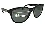 Sunglass Fix Verres de Remplacement pour Dolce & Gabbana DG3090 - 55mm Wide 