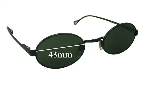 Dolce & Gabbana DG6013 Replacement Lenses 43mm wide 