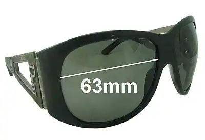 Christian Dior Unknown Model Replacement Lenses 63mm wide 
